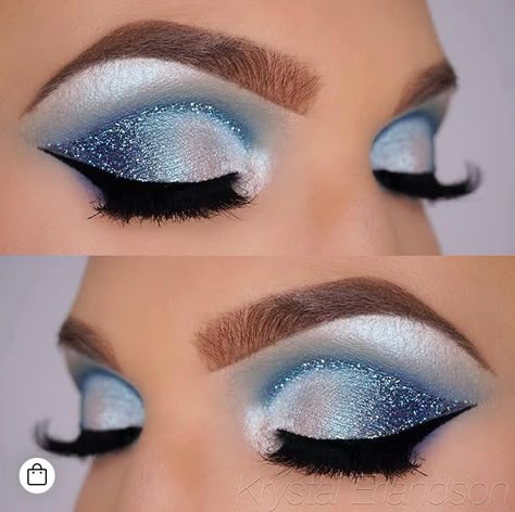 Elsa Makeup, Frozen Makeup, Fast Makeup, Eyeliner Glitter, Nyx Matte, Make Up Designs, Crease Makeup, Drag Make-up, Velour Lashes