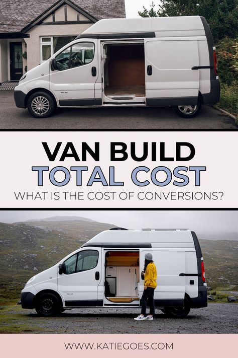 Van Build Total Cost: What is the Cost of Conversions? How To Build A Camper Van, Swb Camper Conversion, Budget Van Build, Mwb Van Conversion, Luton Van Conversion, Day Van Conversion, Sprinter Van Conversion Layout, Campervan Storage Ideas, 4 Berth Campervan