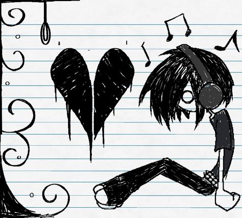 he's wearing a wig!! #regretevator #emoteenager #emo Emo Scene Drawing, Scene Emo Drawing, Emo Pfp 2000s, Easy Emo Drawings, Emo Artstyle 2000s, Emo Art Style, Scene Art Emo, Emo Anime Characters, Emo Artstyle