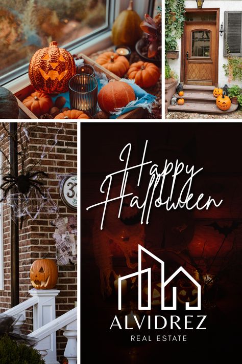 Wishing you a fun-filled and spooky Halloween! May your night be full of Thrills and Sweet treats! 🎃

        Adriana Alvidrez | REALTOR® | 📲720-261-3414 
                             ALVIDREZ REAL ESTATE

Schedule a virtual consultation ➡️📆 https://calendly.com/realtor_adriana-alvidrez/real-estate-consultation Virtual Consultation, Spooky Halloween, Sweet Treats, Real Estate, Halloween