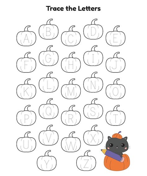 Halloween game alphabet letters tracing ... | Premium Vector #Freepik #vector #tracing #handwriting-practice #worksheet #alphabet-letter Good Or Bad Choices Worksheet, Halloween Tracing Worksheets, Halloween Tracing, Halloween Abc, Descendants Coloring Pages, Kindergarten Behavior, Halloween Alphabet, Tracing Worksheets Free, Abc Worksheets