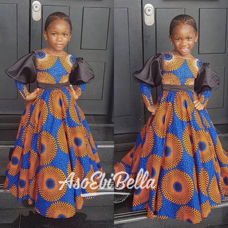 African Kids Clothes, Ankara Styles For Kids, Hey Cutie, Long African Dresses, Traditional Attires, African Dresses For Kids, Best African Dresses, Styles For Kids