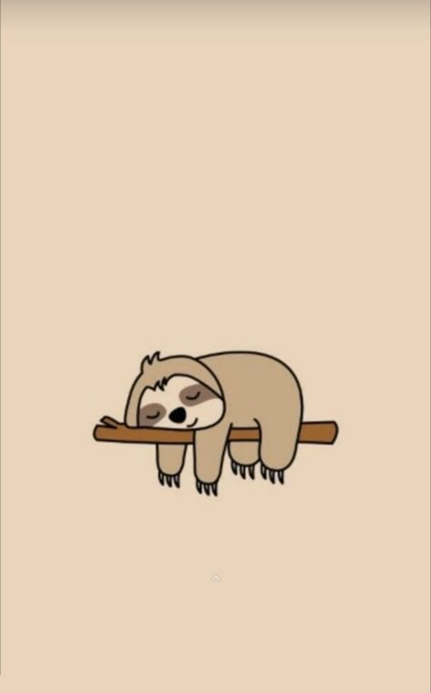 Sloth Drawing, Sloth Tattoo, Sloth Art, Cute Easy Doodles, Cool Wallpapers Cartoon, Cute Doodles Drawings, Cute Drawing, Mini Drawings, Dessin Adorable