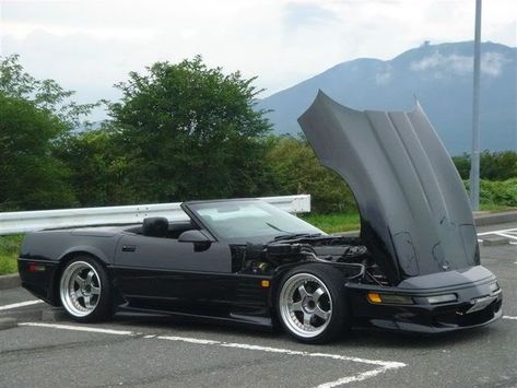 Just found the coolest looking C4 body kit ever!!! - Corvette Forum : DigitalCorvettes.com Corvette Forums Corvette C4 Zr1, Chevrolet Corvette C4, C4 Corvette, Blue Widget, Ski Mask The Slump, Corvette C4, Slump God, Camaro Iroc, Rocket Bunny