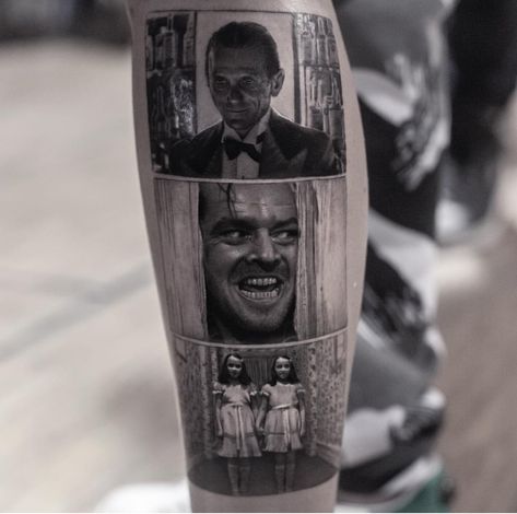 Goodfellas Tattoo Ideas, Tattoos Horror, Horror Movie Tattoos, Movie Tattoo, Portrait Tattoos, Movie Tattoos, Epic Tattoo, C Tattoo, Geniale Tattoos