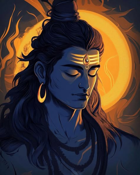 Rudraksh Tattoo, Mahadev Art, Siva Parvathi Love Images, Mahadev Painting, Jai Mahadev, Mahadev Wallpaper, Baby Murugan Paintings, Shiva Wallpapers, Shiva Mantra