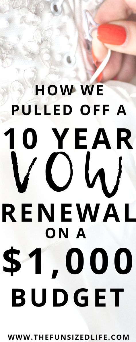 Doing a vow renewal on a budget is totally possible! See how this couple renewed their vows for only $1,000! #vowrenewal #vowrenewalonabudget #budget #budgetwedding Wedding Vow Renewal Ceremony, Vowel Renewal, Renewal Wedding, Vow Renewal Ceremony, Wedding Renewal Vows, Wedding Vows Renewal, Wedding Etiquette, Take Two, Vow Renewal