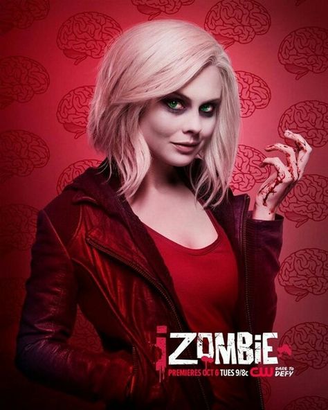 Izombie Cast, Izombie Tv Series, Liv Moore, Rose Mciver, I Zombie, Kristen Bell, The Cw, Serie Tv, Movies And Tv Shows