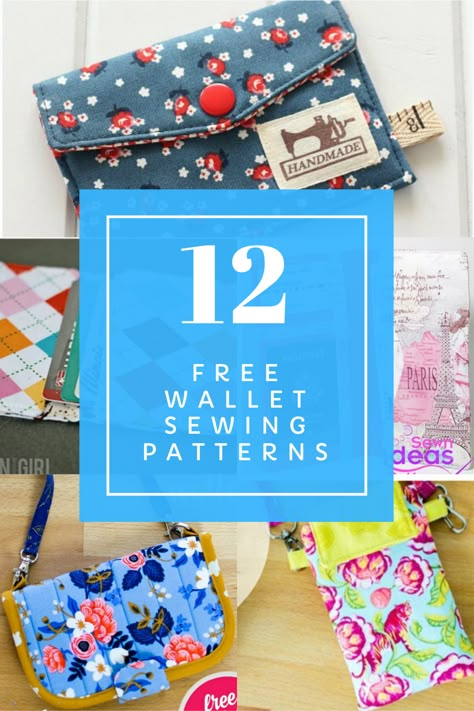 [UPDATED to 19] Free wallet sewing patterns - Sew Modern Bags Free Wallet Sewing Patterns, Credit Card Holder Pattern, Wallet Sewing Patterns, Diy Wallet Pattern, Wallet Pattern Free, Card Wallet Pattern, Traditional Bags, Wallet Sewing Pattern, Sew Wallet