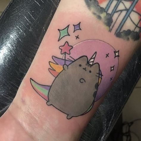 Pusheen Tattoo, Dream Tattoo Ideas, Pusheen Cat, Dream Tattoos, Pusheen, Cat Tattoo, Life Tattoos, Touch Up, Insta Art