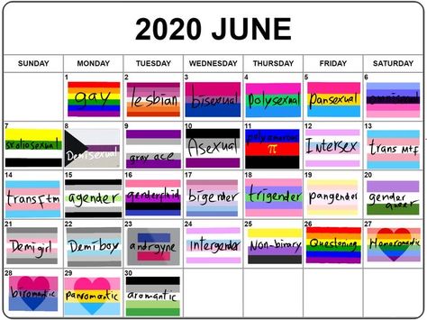 Pride Month Flags, Pride Calendar, Pride Month Calendar, Pride Month Aesthetic, Pride Month 2023, Lgbtq Things, Lgbtq Quotes, Pride Stuff, Lgbtq Funny