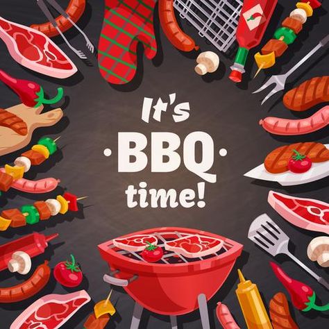 Bbq Pictures Image, Bbq Display, Bbq Photography, Meat Food Styling, Bbq Poster, Barbeque Invitations, Food Background Wallpapers, Time Background, Menu Sushi