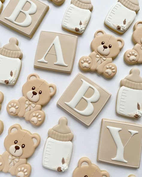 Baby shower
Teddy bear cookies
Teddy bear 
Baby shower cookies
Gender neutral cookies Teddy Bear Baby Shower Cookies, Bear Baby Shower Cookies, Baby Shower Cookies Neutral, Teddy Bear Baby Shower Theme, Baby Shower Oso, Baby Shower Themes Neutral, Teddy Bear Cookies, Bear Baby Shower Theme, Baby Shower Dessert Table