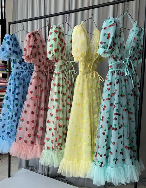 ً on Twitter: "Lirika Matoshi's fruit dress collection https://t.co/zYfTO0BwbO" / Twitter Matoshi Dress, Fruit Dress, Lirika Matoshi, Watermelon Dress, Lemon Dress, Strawberry Shortcake, Kawaii Fashion, Fancy Dresses, Riverdale