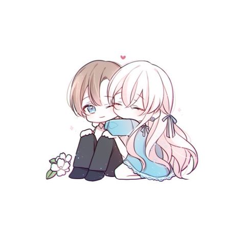 Chibi Pair Poses, Couple Chibi Art, Chibi Couple Drawing, Cute Couple Drawing Reference, Chibi Love, Couple Kawaii, Cute Chibi Couple, Kawaii Couple, Couple Chibi