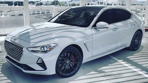 Genesis G70 Custom, Dream Accessories, Sports Car Brands, Genesis G70, Vision 2023, Dream Cars Mercedes, Luxury Car Brands, Car Companies, Daimler Benz