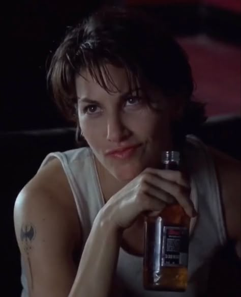 Corky Bound 1996, Bound 1996, Wlw Movies, Masc Lesbian, Gina Gershon, Masc Women, Gender Envy, Celeb Crushes, My Type