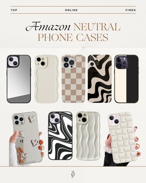 Keep it chic and sophisticated with these neutral phone cases from Amazon! Elevate your device with timeless elegance and understated charm. From classic leather to modern minimalist designs, find the perfect case to complement your style while offering essential protection. Phone Cases Neutral, Iphone Case Minimalist, 2024 Phone Case, Amazon Phone Cases Iphone 11, Trendy Phone Cases 2023, Phone Case Trendy, Aesthetic Phone Case Amazon, Cute Trendy Phone Cases, Minimalistic Phone Case