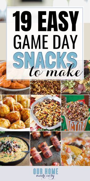 Game Day Snacks Football, Easy Game Day Snacks, Football Finger Foods, Football Appetizers, Tailgate Snacks, Healthy Superbowl Snacks, Make Ahead Appetizers, Football Snacks, Bloc Party