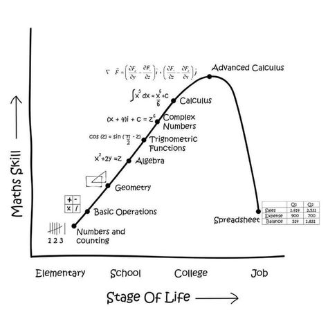 #humor #humorous #humour #funny #life #graphs #math #humoroutcasts Math Puns, Complex Numbers, College Job, Math Jokes, Physics And Mathematics, Math Humor, Science Jokes, Math Geometry, Life Stages