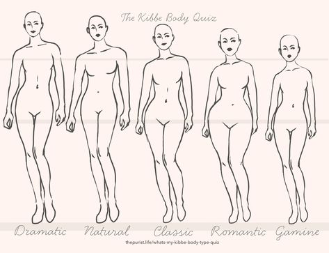 What’s My Kibbe Body ID Type? Quiz by The Purist! - The Purist Life Romantic Body Type Capsule Wardrobe, Wave Body Type Outfit, What's My Body Type, Muscular Shoulders, Classic Body Type, Body Type Quiz, Natural Body Type, Beyonce Body, Personal Style Types