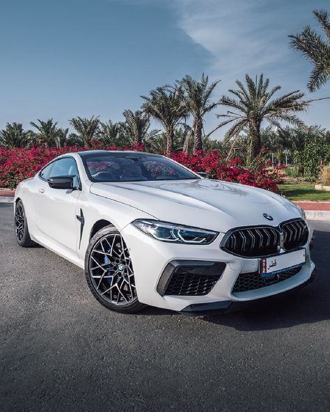 BMW M8 Competition Coupé, reflections of paradise. (via Instagram - bmwm) #bmw #bmwm #them8 #m8 #bmwm8 #bmw8 #m8competition #coupé #g15 M8 Bmw, Bmw M8 Competition, M8 Competition, Bmw White, Cars India, Dream Cars Bmw, Mens Toys, Luxury Getaway, Cars Bmw