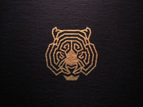 Tiger Graphic Design, Tiger Logo Design, Saber Tooth Tiger, Logo Tiger, Geometric Tiger, Minimalist Tattoo Ideas, Animal Logos, Logo Design Inspiration Creative, Tiger Logo