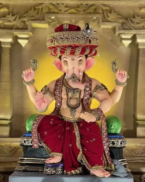 Radha Rani Image Barsana, Bhagwan Ganesh, Gannu Bappa, Ganesh Pic, Ganesh Chaturthi Photos, Ganpati Murti, Ganpati Photo Hd, Ganpati Decoration Theme, Ganesh Decoration