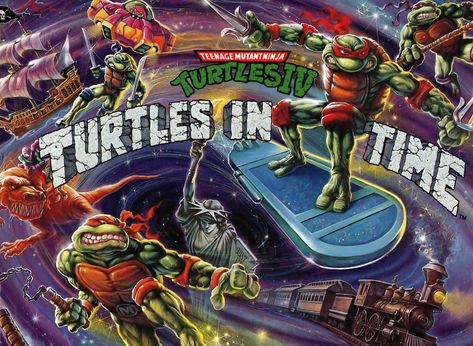 teenage mutant ninja turtles iv turtles in time #2K #wallpaper #hdwallpaper #desktop Turtle Games, Old School Video Games, Video Game Box Art, Old School Games, Game Box Art, Super Nintendo Games, School Video, Game Cover, Tmnt Turtles