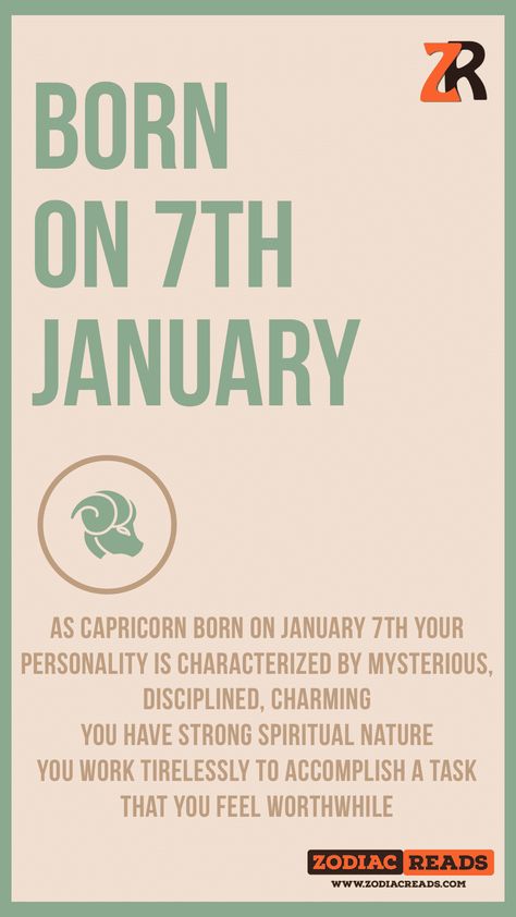 January Astrology, January Zodiac, January Born, January Month, Birthday Personality, Bday Wishes, January 7th, Born In January, Cute Good Morning Images