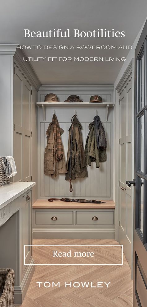 Boot Room Flooring Ideas, Traditional Boot Room, Boot Rooms Utility, Small Porch Boot Room, Utility Porch Ideas, Porch Boot Room Ideas, Pigeon Utility Room, Neptune Boot Room, Utility Boot Room Ideas Layout