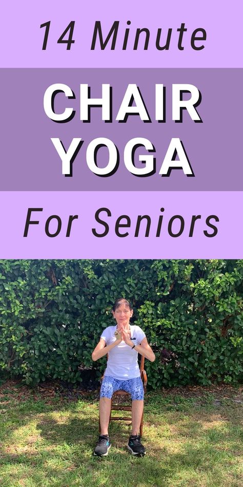 Chair Yoga For Flexibility And Pain Relief - Fitness With Cindy Chair Yoga Exercises, Chair Yoga For Beginners, Senior Yoga, Chair Yoga For Seniors, Inner Knee Pain, Chair Workout, Yoga Chair, Chair Exercise, Exercise For Seniors