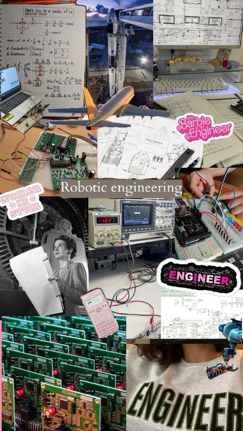 Engineer Woman, Engineer Girl, Chemistry Art, Engineering Notes, Infographic Inspiration, Life After College, Stem Careers, Robotics Engineering, Tech Career