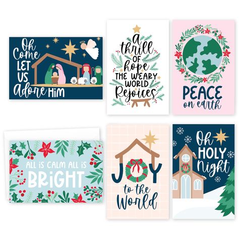 Fabric christmas cards