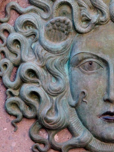 Delightfully Manic — Fountain Of The Gorgon in Nemi, Italy Nemi Italy, Learning Tarot, Medusa Gorgon, Medusa Art, Learning Tarot Cards, Goddess Sculpture, Oh My Goddess, Snake Art, Tarot Reader