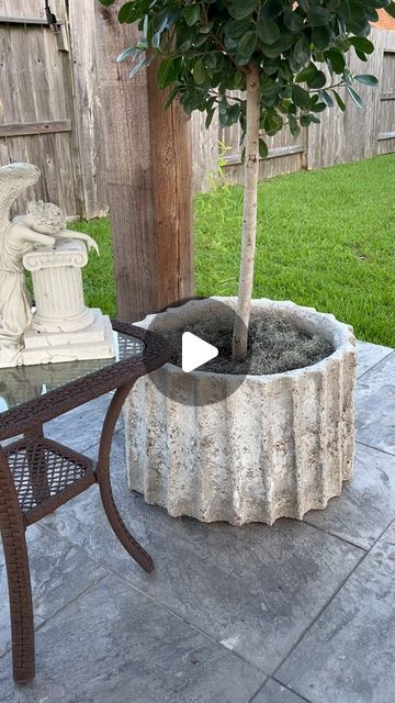 Sudha Jacob on Instagram: "Do you remember my hypertufa planter! In no time it’s going to be spring! These planters are so beautiful and can be used inside and outside! Let me know if you have any questions.
Thank you for the support!
#diy #diyplanter #homedecor #spring #diyhomedecor #diyhomeprojects #diylandscaping #diyprojects #hypertufaplanter #reels #reelsinstagram #videos #instadaily #houseplants #house_plant_community #houseplantclub #houseplantsofinstagram ##mygreentreasure #myhomevibes #homedecor #home" Diy Huge Planter Pots, Diy Large Flower Pots, Diy Extra Large Planters Outdoor, Diy Large Planters Outdoor Cheap, Flower Stand Ideas Outdoor, Diy Big Planters Pots, Fence Post Crafts, Post Crafts, Huge Planters