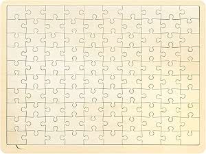 100 Piece Blank Puzzle with Puzzle Tray to Draw on, Each Piece is Unique, Make Your Own Wooden Jigsaw Puzzles, Custom Puzzle 14.2x10.6 Inches for Crafts & DIY Puzzle Tray, Blank Puzzle, Custom Puzzle, Wooden Jigsaw Puzzles, Wooden Jigsaw, Wooden Puzzles, Diy Toys, Jigsaw Puzzles, Crafts Diy