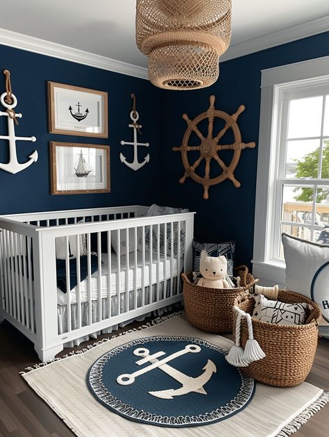 From dreamy wallpapers to creative color palettes, these 20 boho boy nursery ideas offer everything you need to craft a beautiful, nurturing space. Incorporate elements like a burnt orange rug or a grey crib to make the nursery uniquely yours. Kids Room Color Palette, Ocean Nursery Baby Boy, Nautical Nursery Ideas, Bedroom Baby Boy, Boho Boy Nursery, Baby Boy Nursery Blue, Burnt Orange Rug, Boys Room Colors, Baby Boy Room Colors