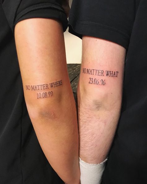 Bro Tattoos, Matching Tattoos For Siblings, Twin Tattoos, Brother Sister Tattoo, Cute Matching Tattoos, Small Matching Tattoos, Brother Tattoos, Matching Best Friend Tattoos, Clever Tattoos