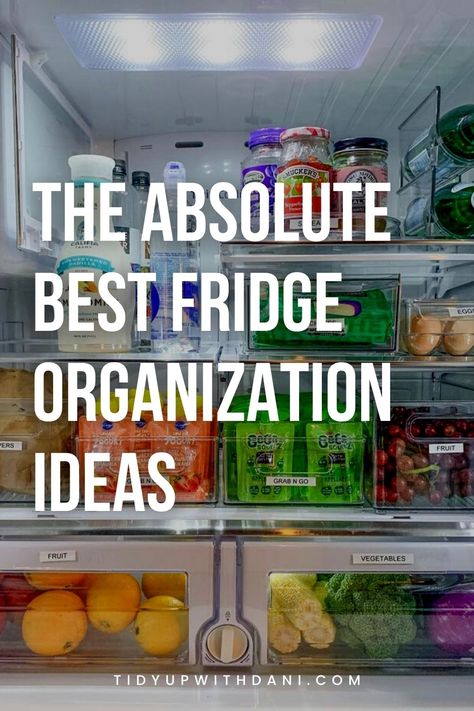 Diy Fridge Organization, Side Fridge Organization, Full Fridge Goals, Fridge Organization Aesthetic, Aesthetic Fridge Organization, Side By Side Fridge Organization, Amazon Fridge, Fridge Organization Containers, Aesthetic Fridge