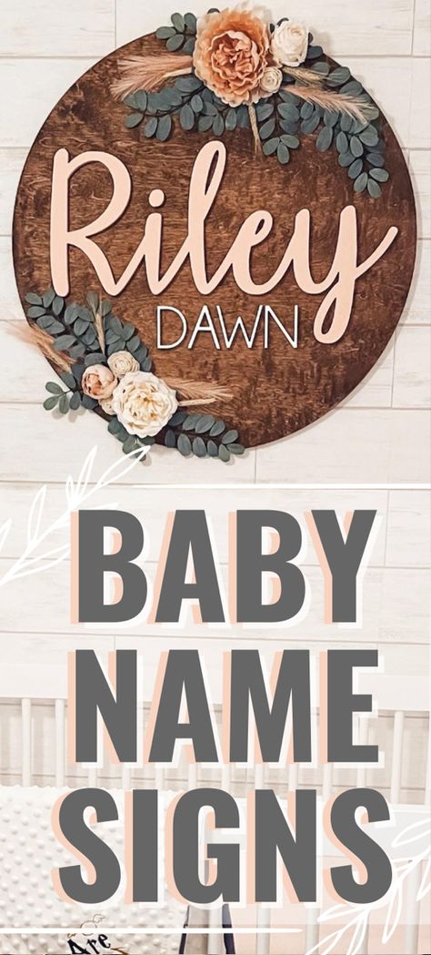 Baby Girl Nursery Name Sign, Baby Room Ideas Modern, Baby Bedroom Ideas Newborn, Diy Name Signs For Nursery, Bloxburg Baby Room Ideas, Modern Baby Room Ideas, Baby Girl Room Design, Bloxburg Baby Room, Baby Bedroom Ideas Neutral