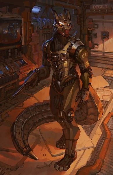 Space Soldier, Cyborgs Art, Robot Concept, Alien Concept Art, Anthro Dragon, Dungeons And Dragons Characters, Dungeons And Dragons Homebrew, Dnd Art, Modern Fantasy