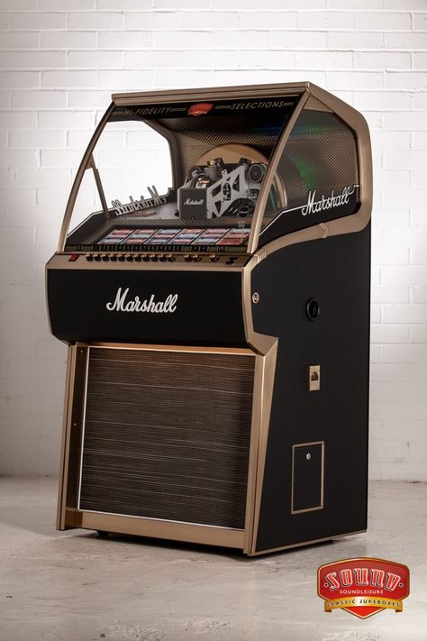 Marshall Logo, Marshall Amplification, Boston Dynamics, Vinyl Player, Pinball Machines, Juke Box, Guitar Amps, Jukeboxes, Vintage Guitar