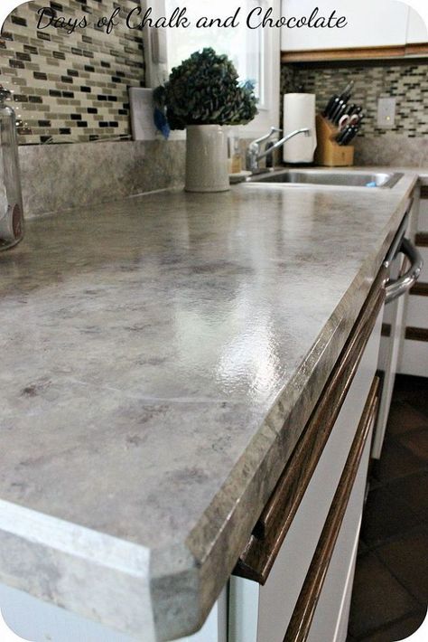 Did this once and it lasted for 3 years till I could afford all new countertops.   Hometalk :: How To Paint Your Counters Painting Laminate Countertops, Replacing Countertops, Bathroom Diy Ideas, Remodeling On A Budget, Faux Granite, Painting Laminate, Kitchen Remodel Countertops, Countertops Granite, Outdoor Kitchen Countertops