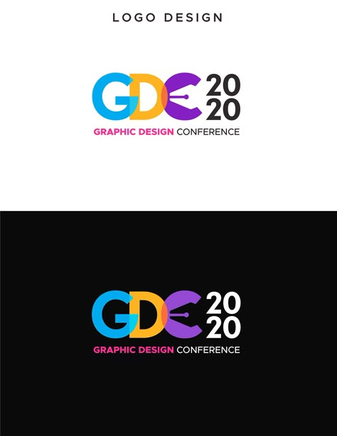 Graphic Design Conference Branding on Behance Conference Logo Design Branding, Conference Logo Design Inspiration, Event Logo Design Ideas, Conference Design Ideas, Conference Branding Design, Event Logo Design Creative, Conference Design Branding, Event Logo Ideas, Conference Logo Design