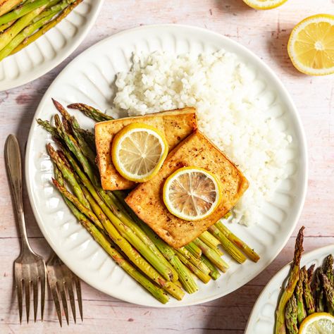 Broccoli Pasta Sauce, Sweet Potato Hummus, Teriyaki Tofu, Fall Vegan Recipes, Citrus Recipes, Baked Asparagus, Plant Based Dinner, Tofu Dishes, Rice Ingredients