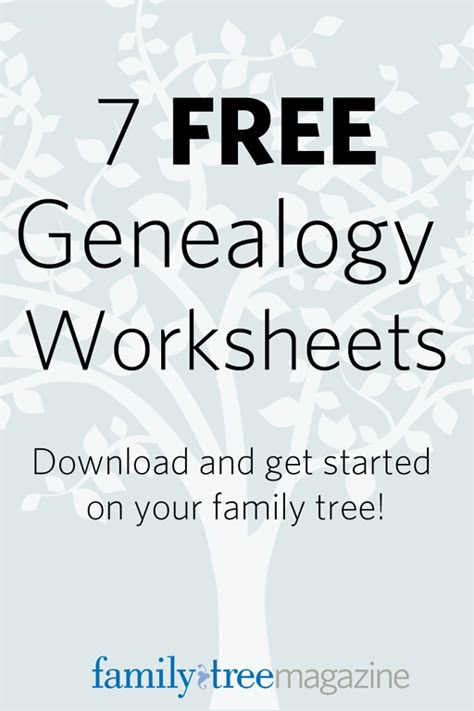 Free Genealogy Record Worksheets - Family Tree Family Group Sheet Genealogy Free Printable, Geneology Printables Free, Free Family Tree Template Printables, Genealogy Worksheets, Free Genealogy Records, Genealogy Templates, Free Family Tree Template, Family Tree Projects, Free Genealogy Sites