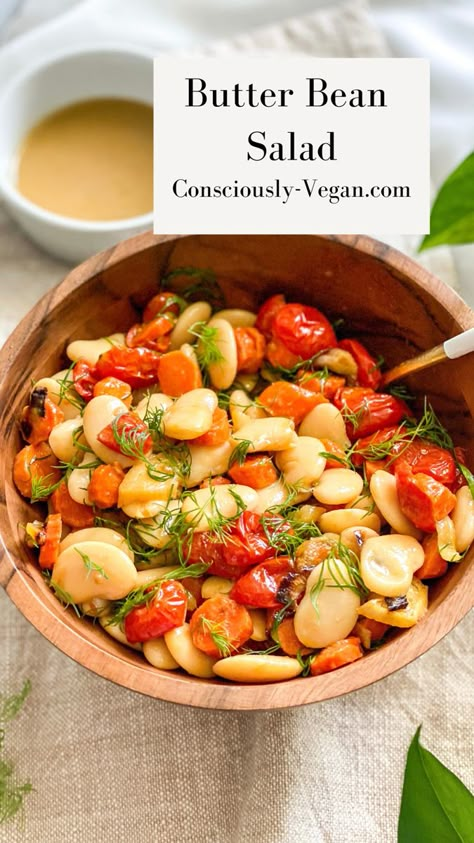 Tomato Butter Beans, Butterbean Salad Recipe, Butter Bean Salad Recipes, Summer Bean Recipes, Dense Bean Salad, Butterbean Recipes, Butterbean Salad, Butter Bean Recipes, Butter Bean Salad