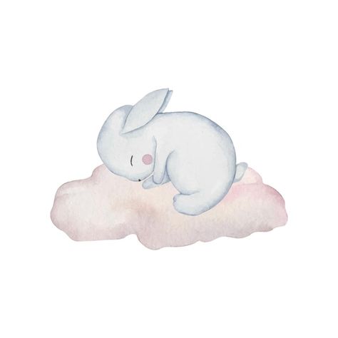 Sleeping Bunny Drawing, Bunny Rabbit Drawing, Rabbit Sleeping, Bunny Sleeping, Bunny Sketches, Sleeping Drawing, Sleeping Bunny, Stationary Craft, Rabbit Drawing