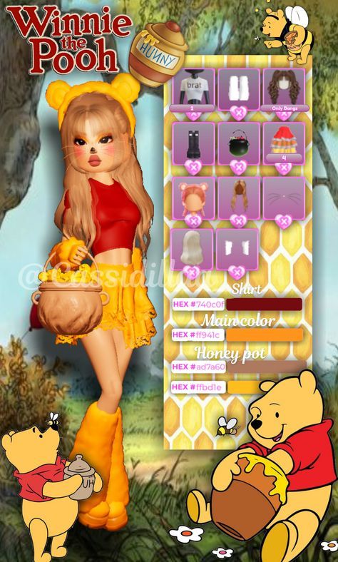 "#hanudolls #ml #mlbb #mobilelegend #mobilelegendbangbang #outfit #roblox
#robloxdresstoimpress #robloxdti #robloxfashion
#dresstoimpress #dti #outfitideas #dtioutfits #dresstoimpressoutfits #robloxmakeup #robloxdtimakeup #dtimakeup
#dresstoimpressideas" Dti Outfits Winnie The Pooh, Dti Outfit Ideas Yellow, Dti Theme Yellow, Winnie The Pooh Dress To Impress, Dti Characters Outfits, Dress Yo Impress Outfits, Book Characters Dti, Dti Character Fit, Dress To Impress Book Character